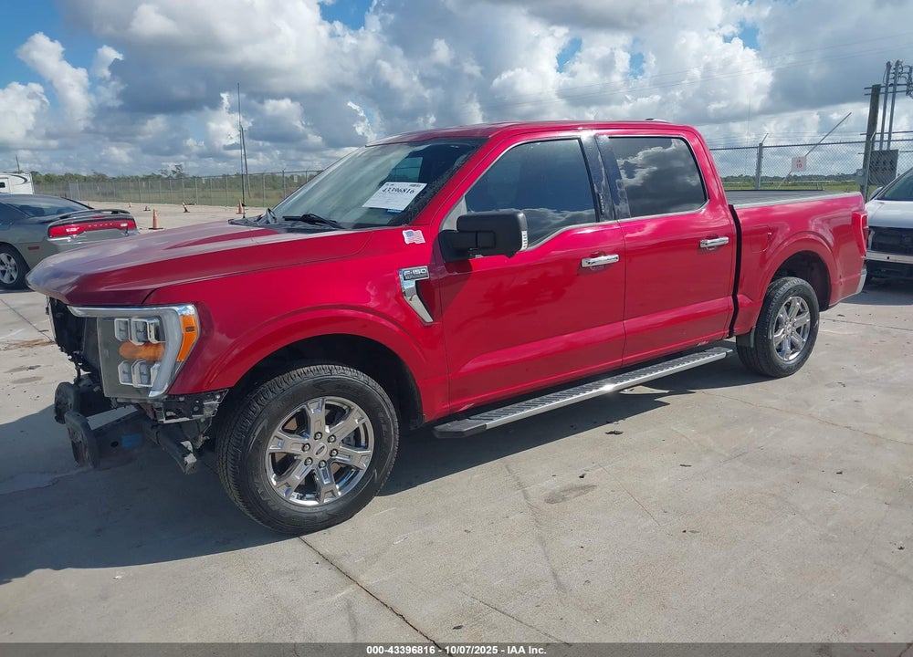 2021 FORD F-150 XLT VIN: 1FTEW1C51MKD98315