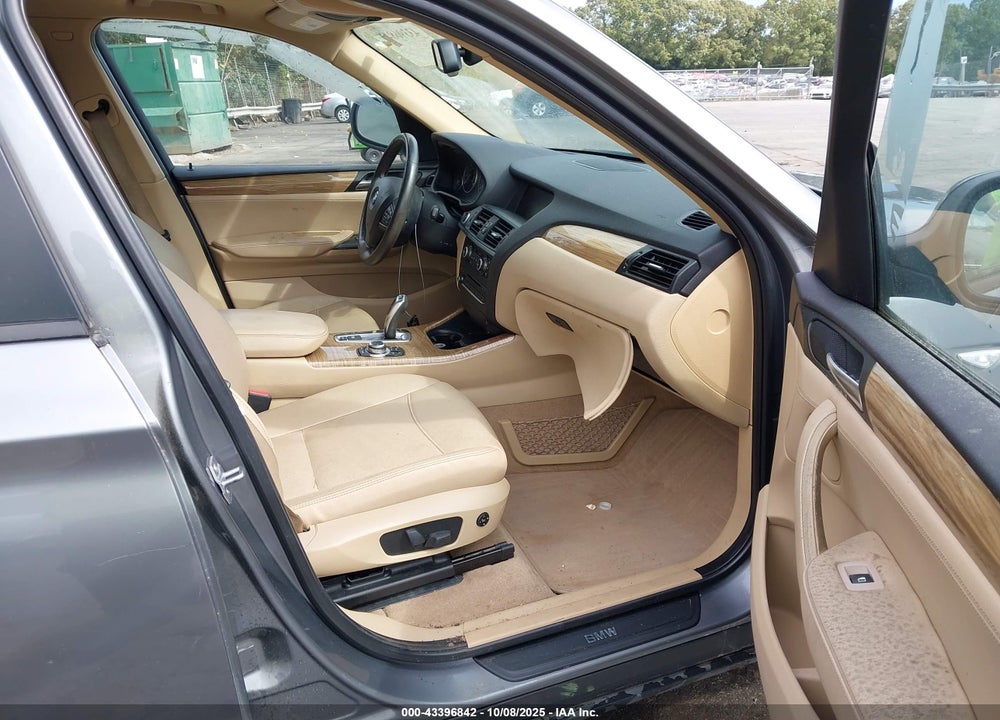 2013 BMW X3 XDRIVE28I VIN: 5UXWX9C55D0D01209