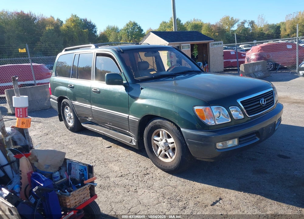 2000 LEXUS LX 470 VIN: JT6HT00W2Y0082122