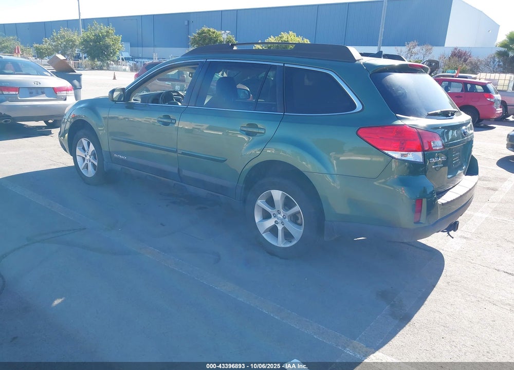 2013 SUBARU OUTBACK VIN: 4S4BRBPC4D3213012