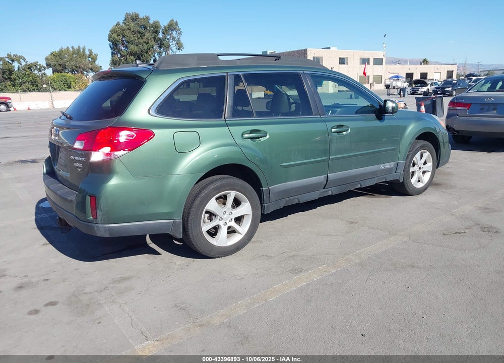 2013 SUBARU OUTBACK VIN: 4S4BRBPC4D3213012