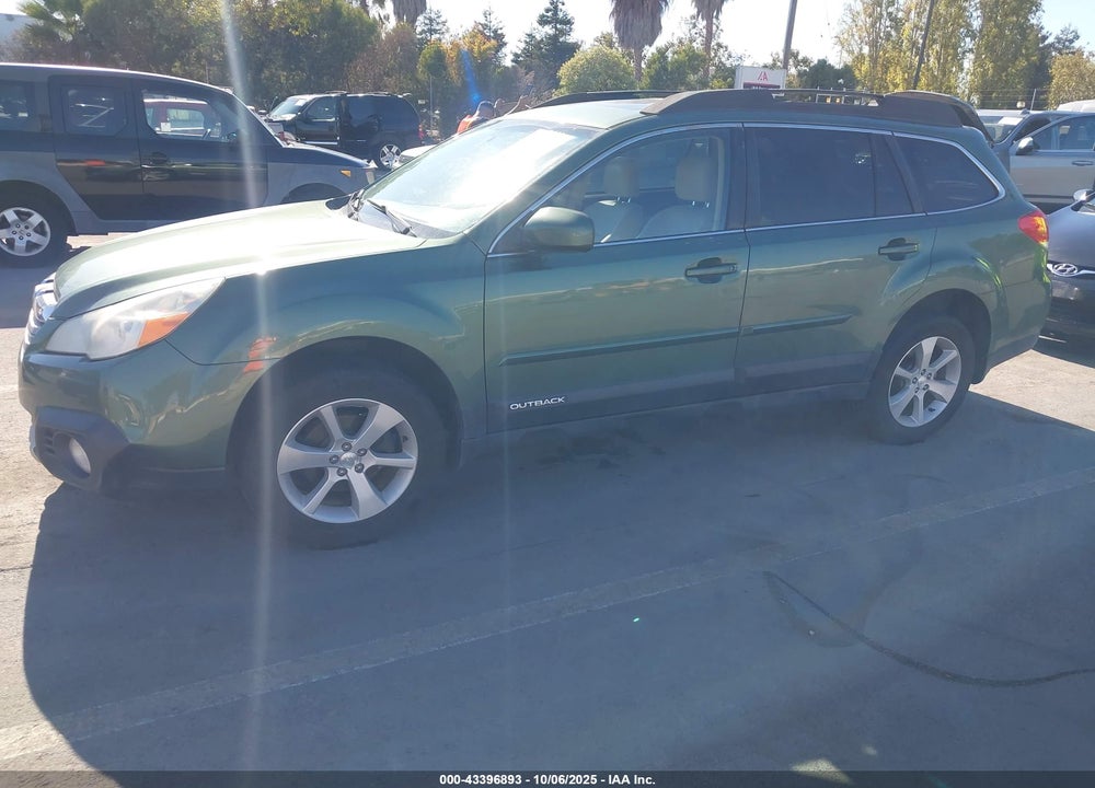 2013 SUBARU OUTBACK VIN: 4S4BRBPC4D3213012