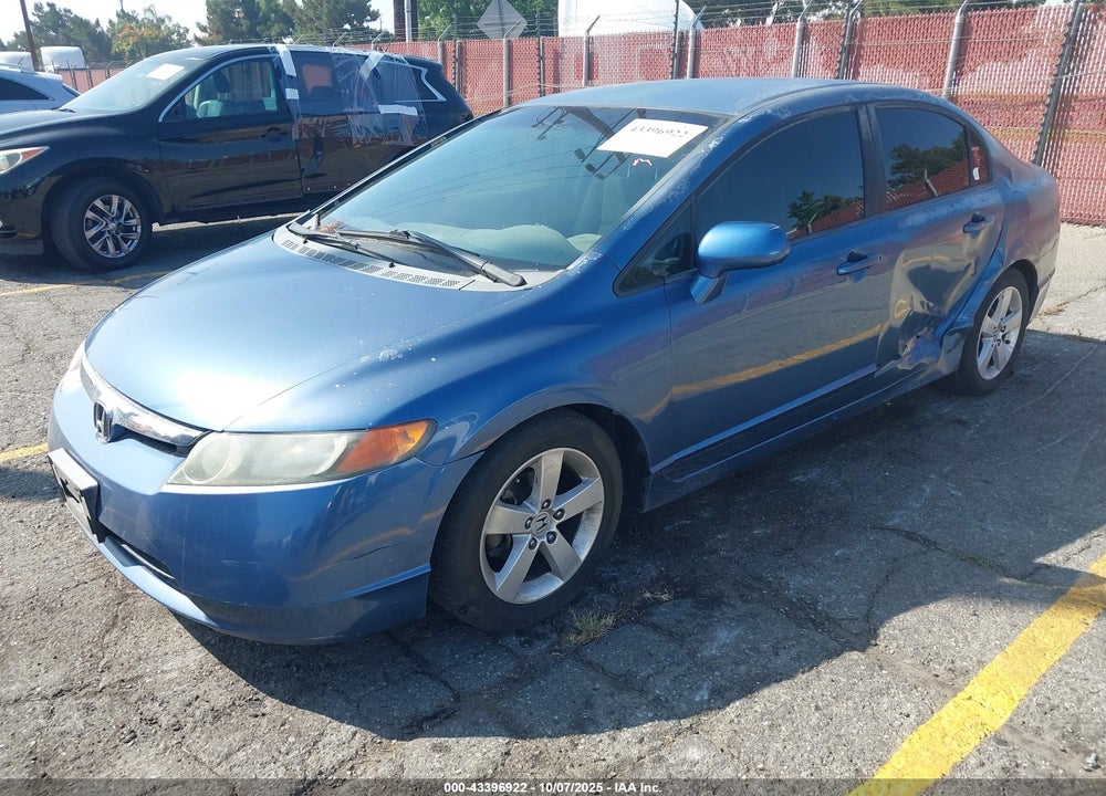 2008 HONDA CIVIC VIN: 2HGFA16548H516998
