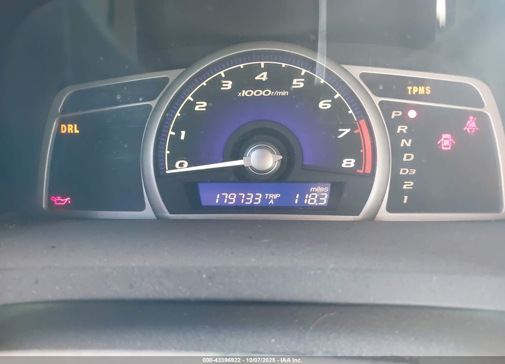 2008 HONDA CIVIC VIN: 2HGFA16548H516998