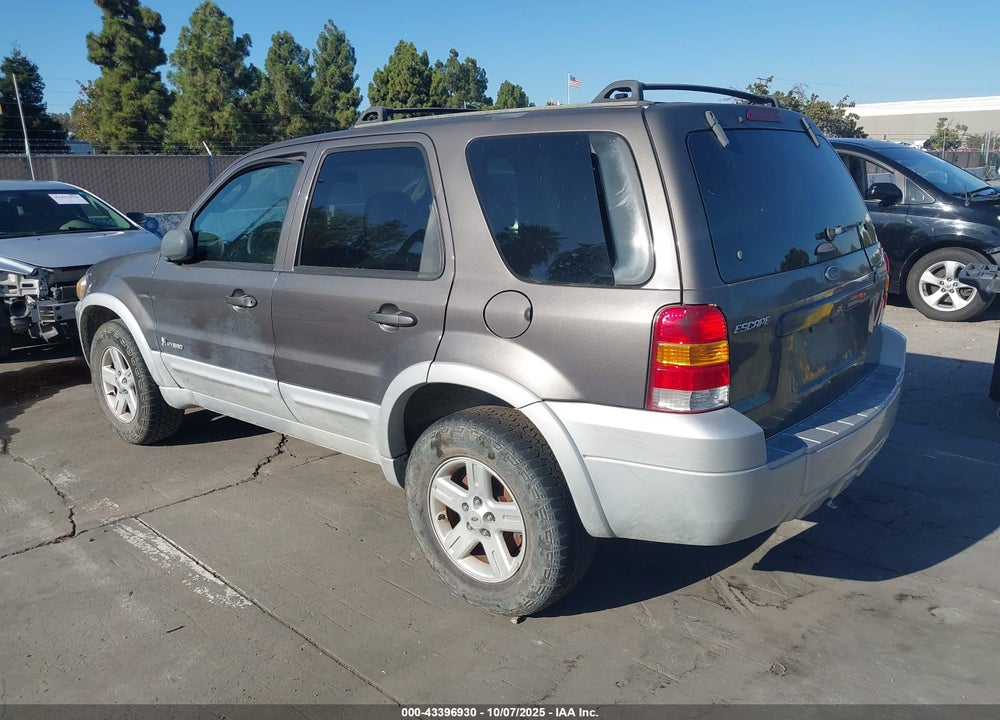 2006 FORD ESCAPE HYBRID VIN: 1FMCU95H76KA52559