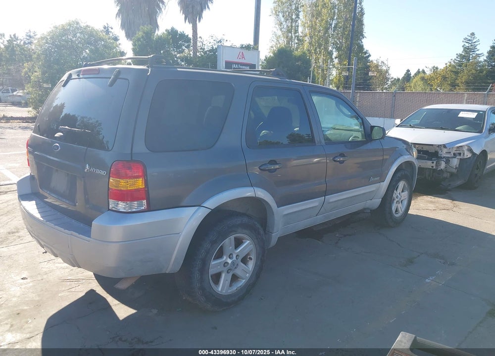 2006 FORD ESCAPE HYBRID VIN: 1FMCU95H76KA52559
