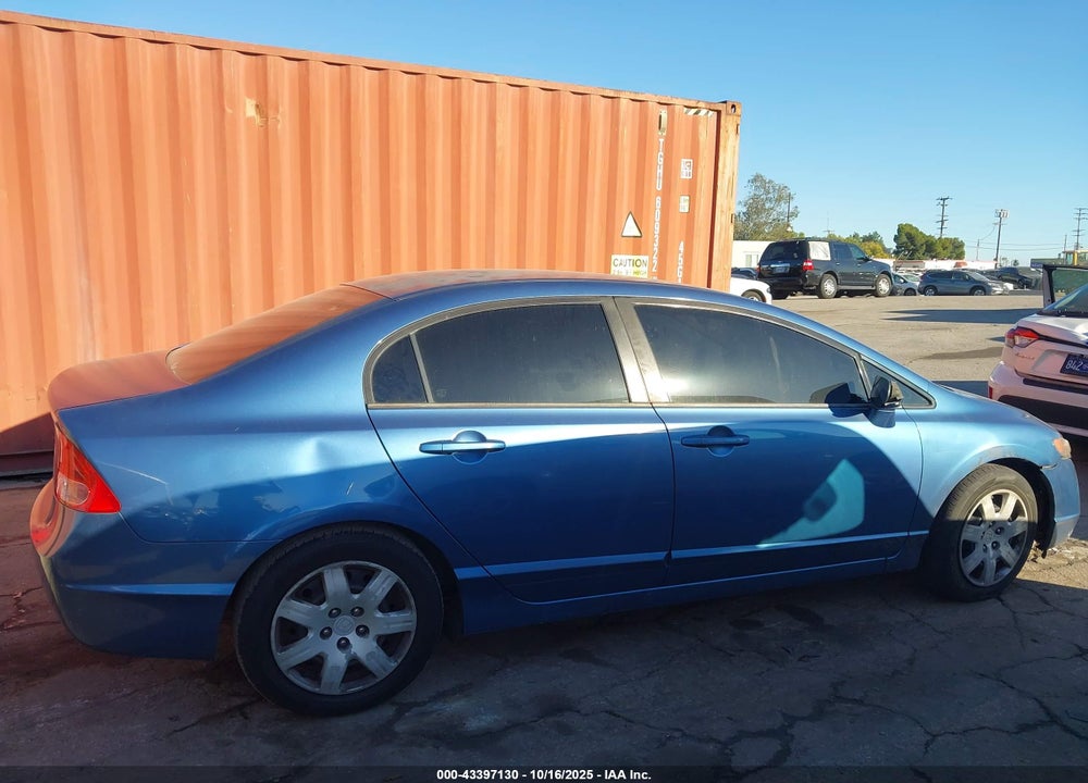 2007 HONDA CIVIC LX VIN: JHMFA16537S000796
