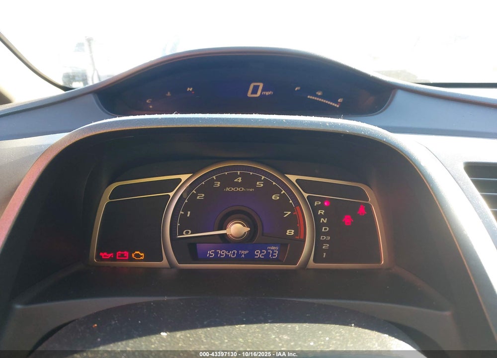 2007 HONDA CIVIC LX VIN: JHMFA16537S000796