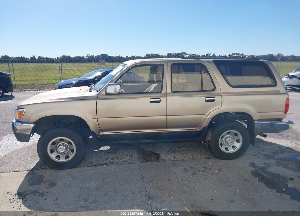 1995 TOYOTA 4RUNNER VN29 SR5 VIN: JT3VN29V3S0045538