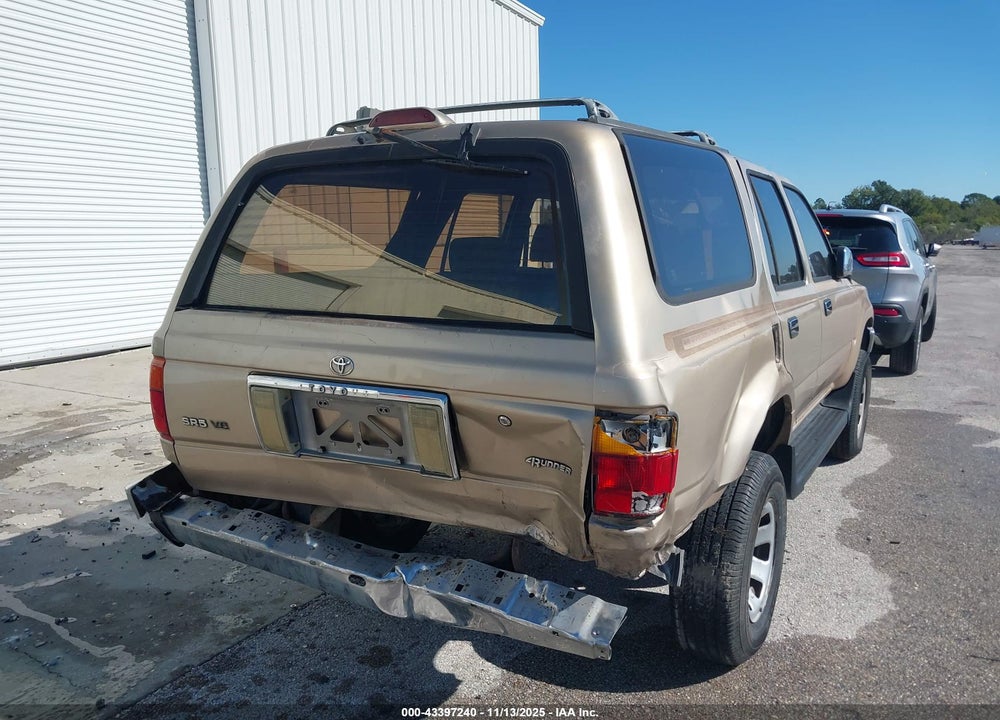 1995 TOYOTA 4RUNNER VN29 SR5 VIN: JT3VN29V3S0045538