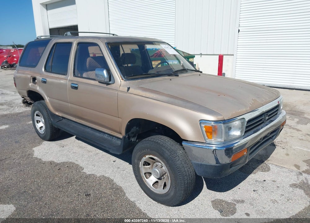 1995 TOYOTA 4RUNNER VN29 SR5 VIN: JT3VN29V3S0045538
