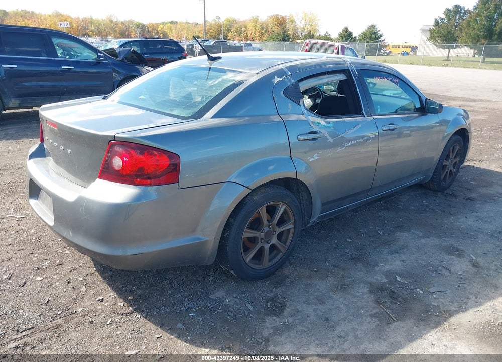 2012 DODGE AVENGER VIN: 1C3CDZABXCN132720