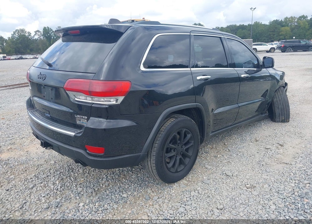 2014 JEEP GRAND CHEROKEE LIMITED VIN: 1C4RJFBG0EC395210