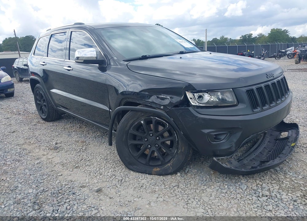 2014 JEEP GRAND CHEROKEE LIMITED VIN: 1C4RJFBG0EC395210