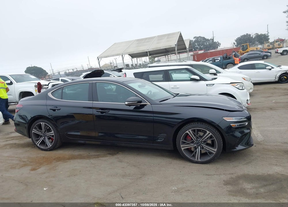 2025 GENESIS G70 3.3T RWD SPORT ADVANCED VIN: KMTG54SE7SU158171