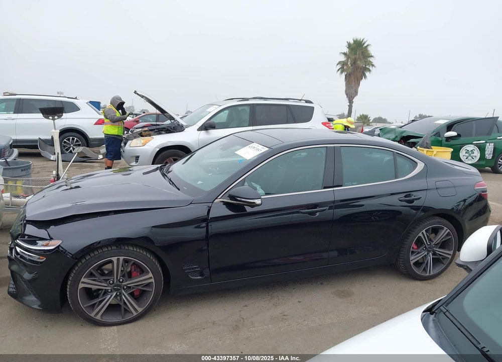 2025 GENESIS G70 3.3T RWD SPORT ADVANCED VIN: KMTG54SE7SU158171