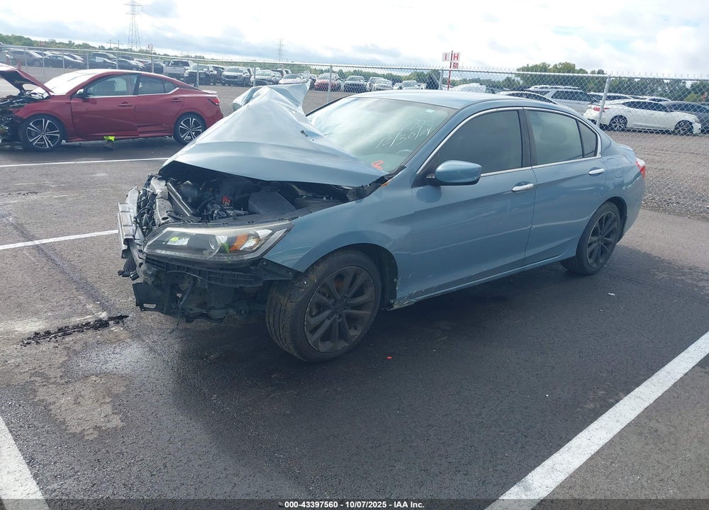 2015 HONDA ACCORD SPORT VIN: 1HGCR2F59FA026585