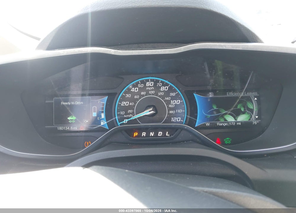 2017 FORD C-MAX ENERGI SE VIN: 1FADP5EU8HL105696