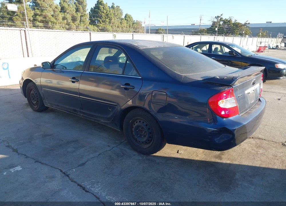 2003 TOYOTA CAMRY LE VIN: 4T1BE30K23U228376