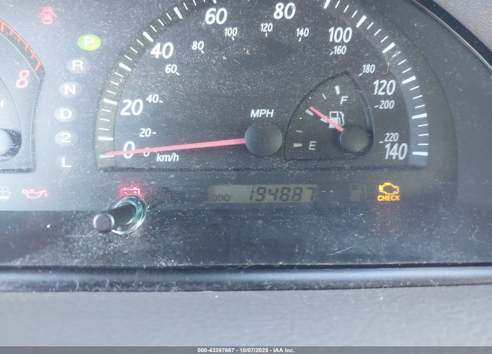 2003 TOYOTA CAMRY LE VIN: 4T1BE30K23U228376
