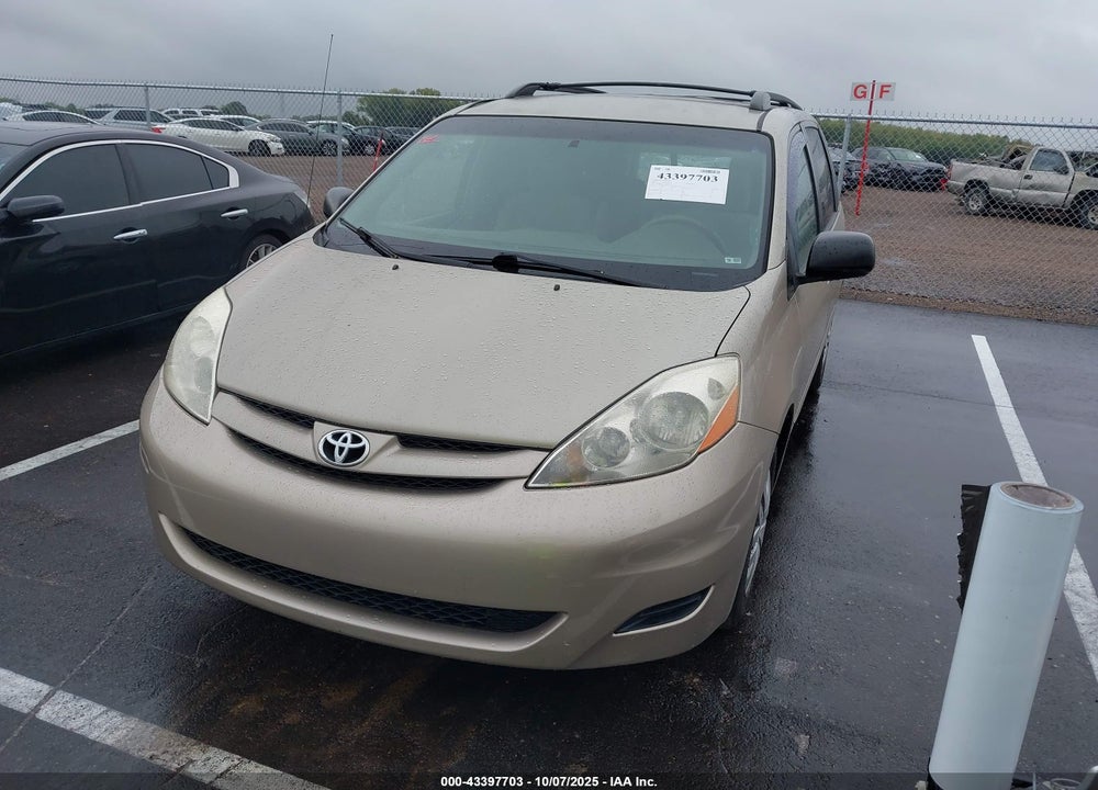 2007 TOYOTA SIENNA CE VIN: 5TDZK23C57S006550