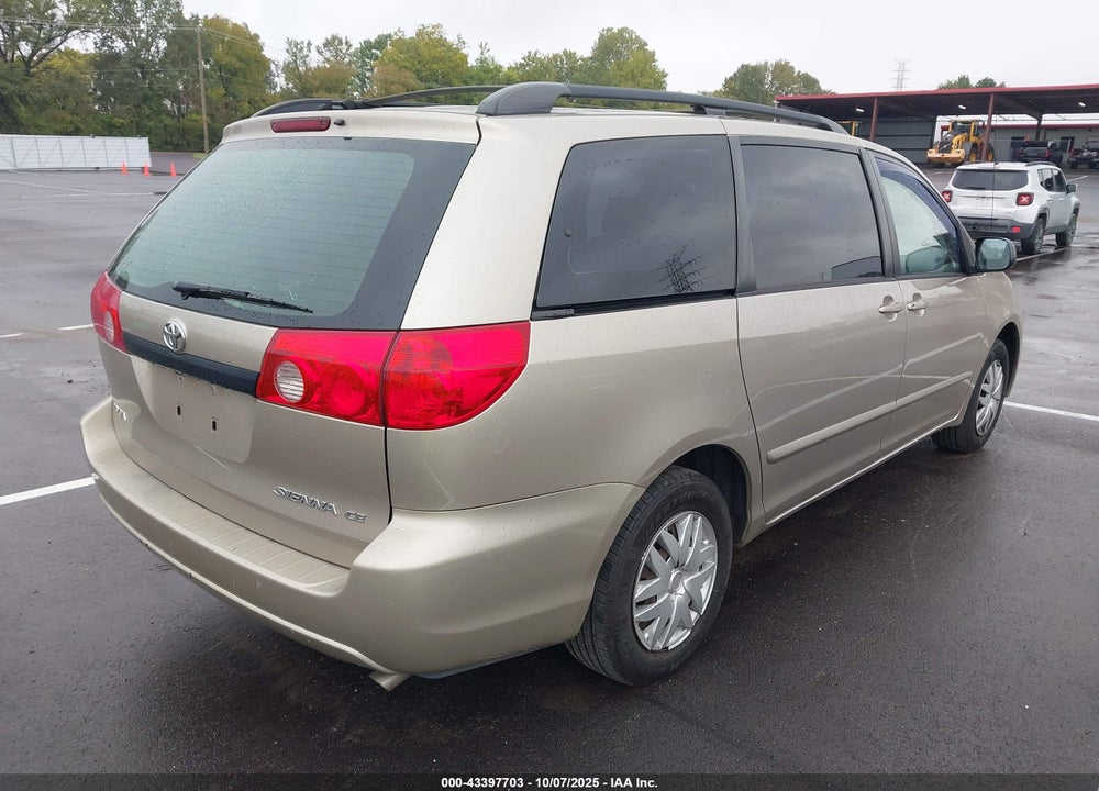 2007 TOYOTA SIENNA CE VIN: 5TDZK23C57S006550