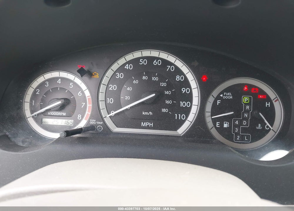 2007 TOYOTA SIENNA CE VIN: 5TDZK23C57S006550