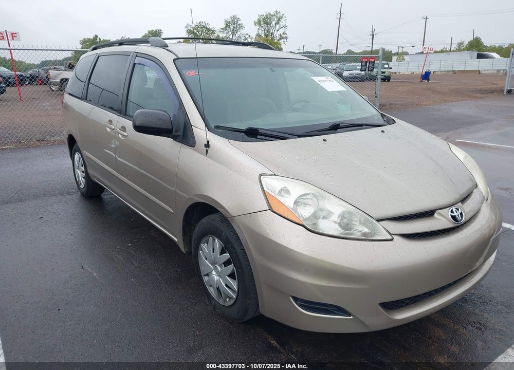 2007 TOYOTA SIENNA CE VIN: 5TDZK23C57S006550