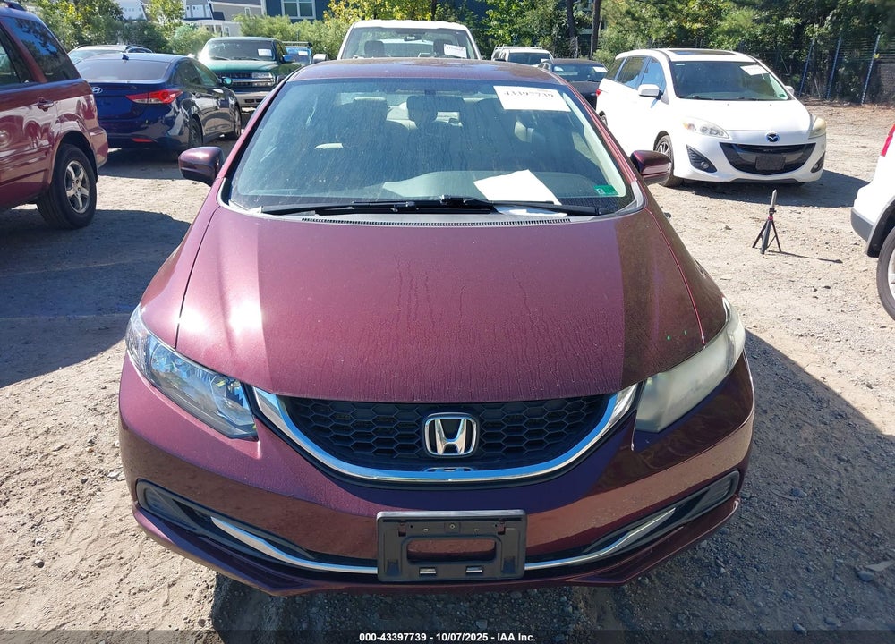 2015 HONDA CIVIC VIN: 19XFB2F58FE050065