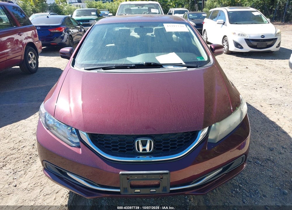 2015 HONDA CIVIC VIN: 19XFB2F58FE050065