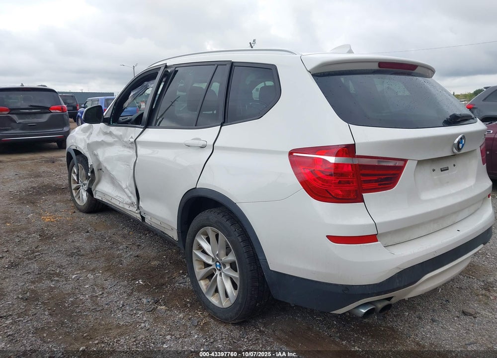 2016 BMW X3 XDRIVE28I VIN: 5UXWX9C55G0D77839