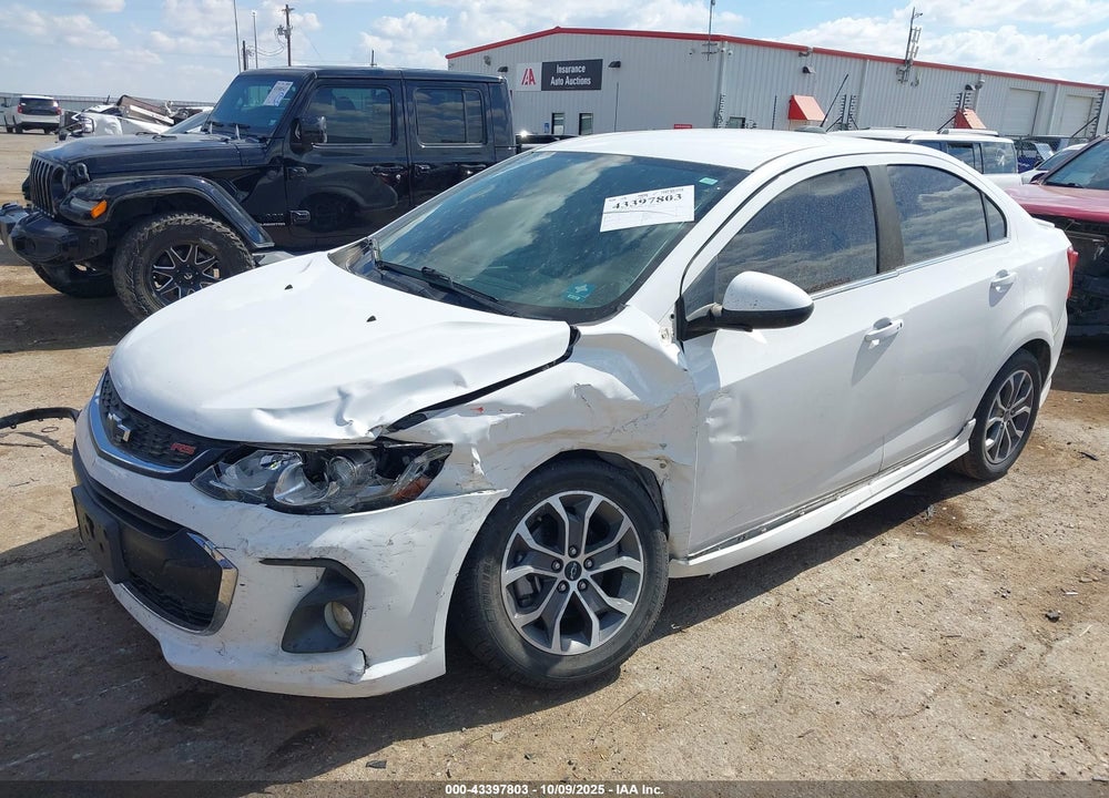 2019 CHEVROLET SONIC VIN: 1G1JD5SB7K4100945
