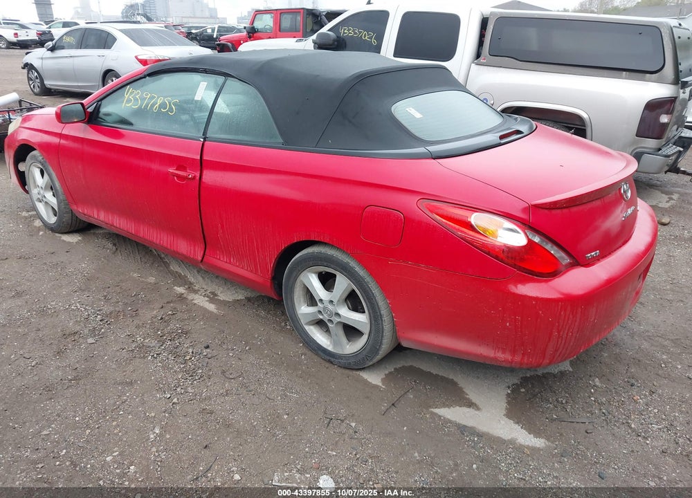 2006 TOYOTA CAMRY SOLARA SE VIN: 4T1FA38P16U082652