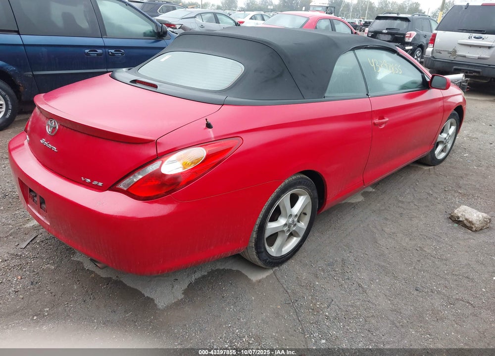 2006 TOYOTA CAMRY SOLARA SE VIN: 4T1FA38P16U082652