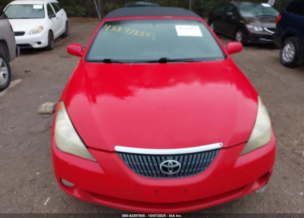 2006 TOYOTA CAMRY SOLARA SE VIN: 4T1FA38P16U082652
