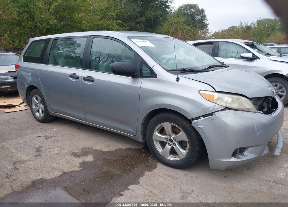 2014 TOYOTA SIENNA L V6 7 PASSENGER VIN: 5TDZK3DCXES497697