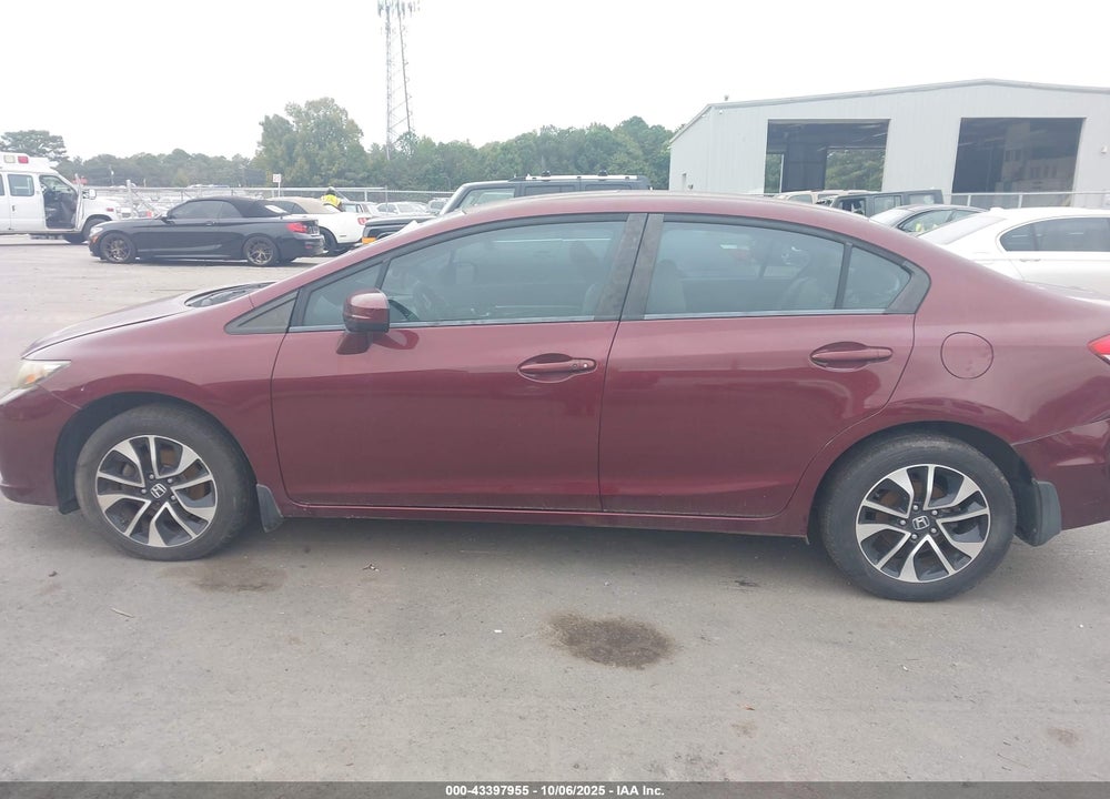 2015 HONDA CIVIC VIN: 19XFB2F88FE008926