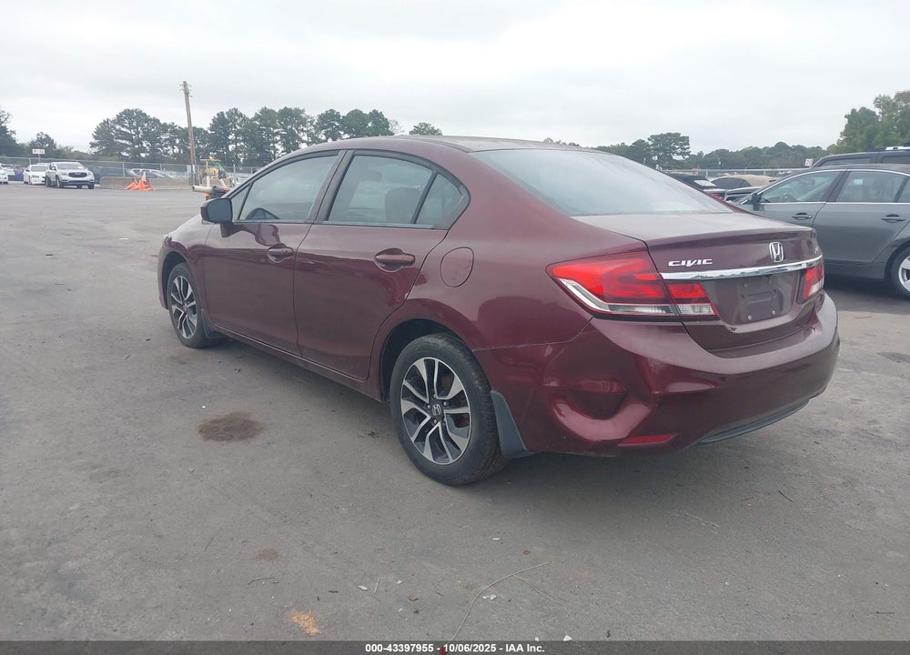 2015 HONDA CIVIC VIN: 19XFB2F88FE008926