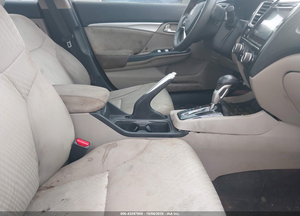 2015 HONDA CIVIC VIN: 19XFB2F88FE008926
