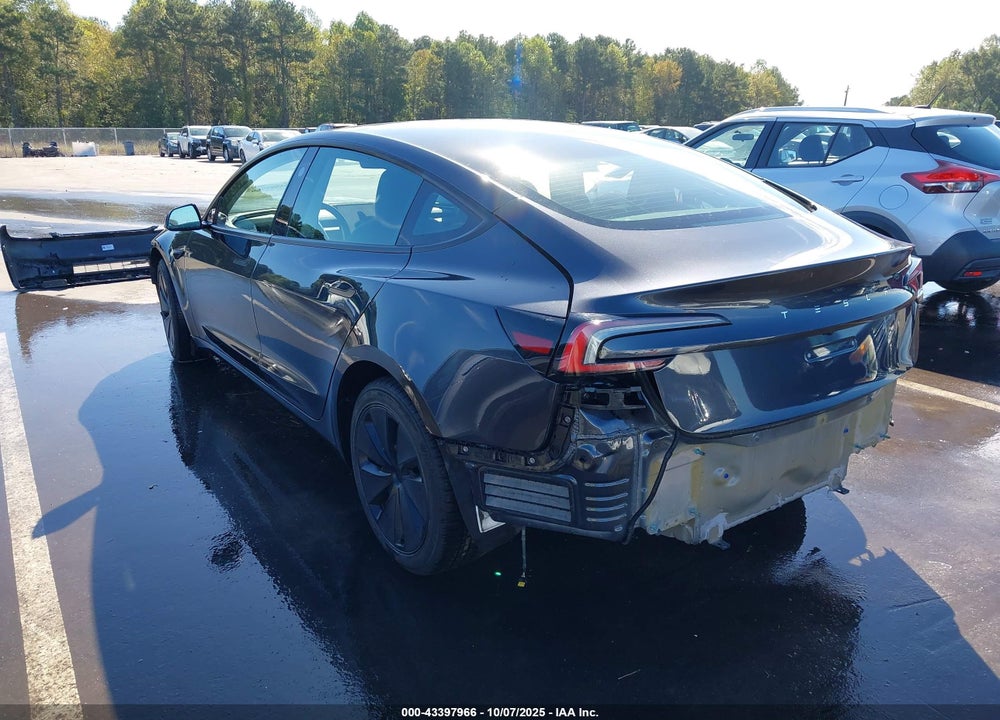 2024 TESLA MODEL 3 LONG RANGE DUAL MOTOR ALL-WHEEL DRIVE/REAR-WHEEL DRIVE VIN: 5YJ3E1EA5RF756542