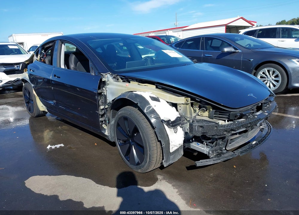 2024 TESLA MODEL 3 LONG RANGE DUAL MOTOR ALL-WHEEL DRIVE/REAR-WHEEL DRIVE VIN: 5YJ3E1EA5RF756542