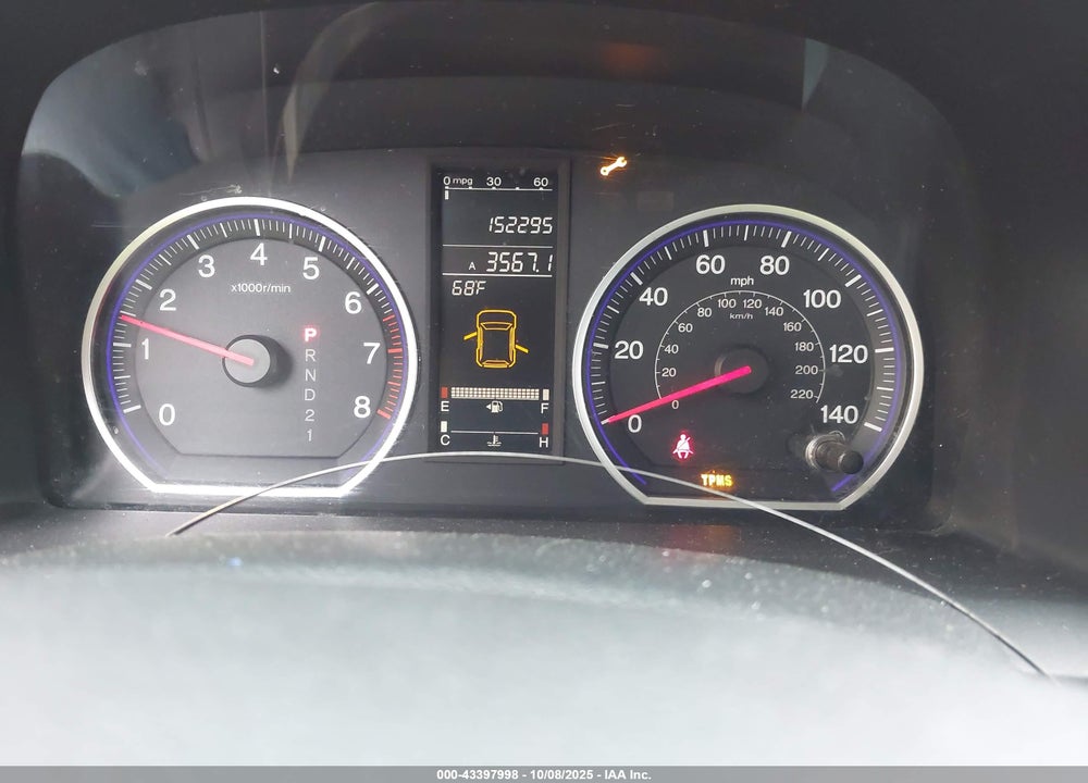 2009 HONDA CR-V EX-L VIN: 5J6RE38789L029859