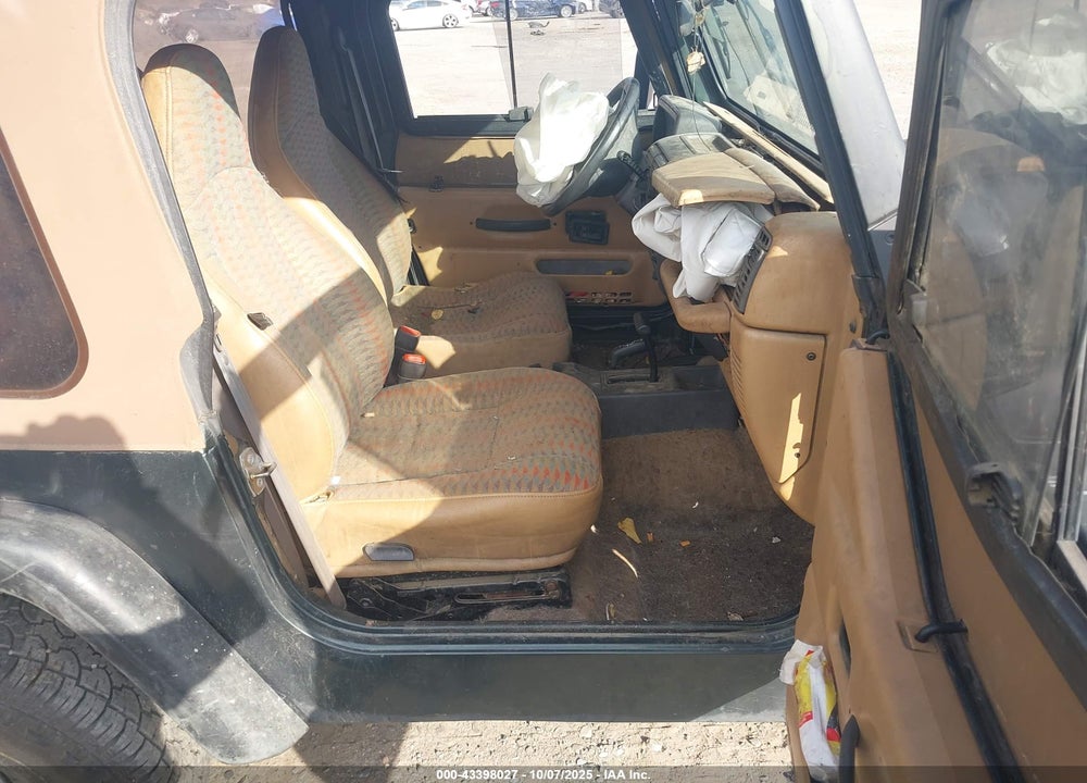 1997 JEEP WRANGLER SPORT VIN: 1J4FY19SXVP449790