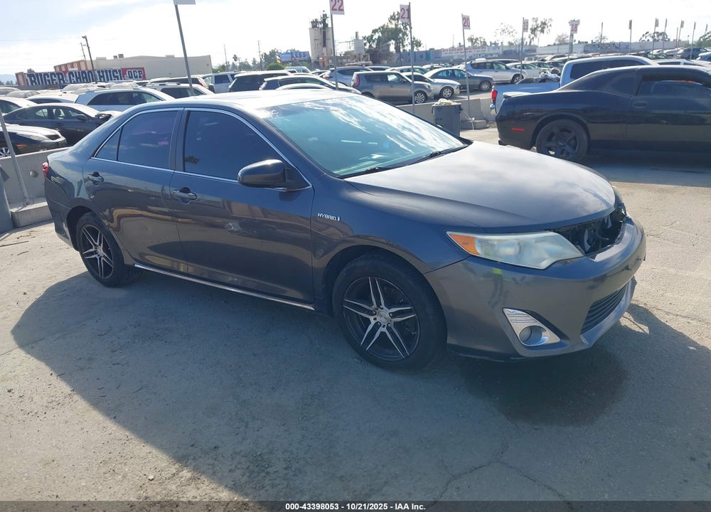 2012 TOYOTA CAMRY HYBRID XLE VIN: 4T1BD1FK4CU017565