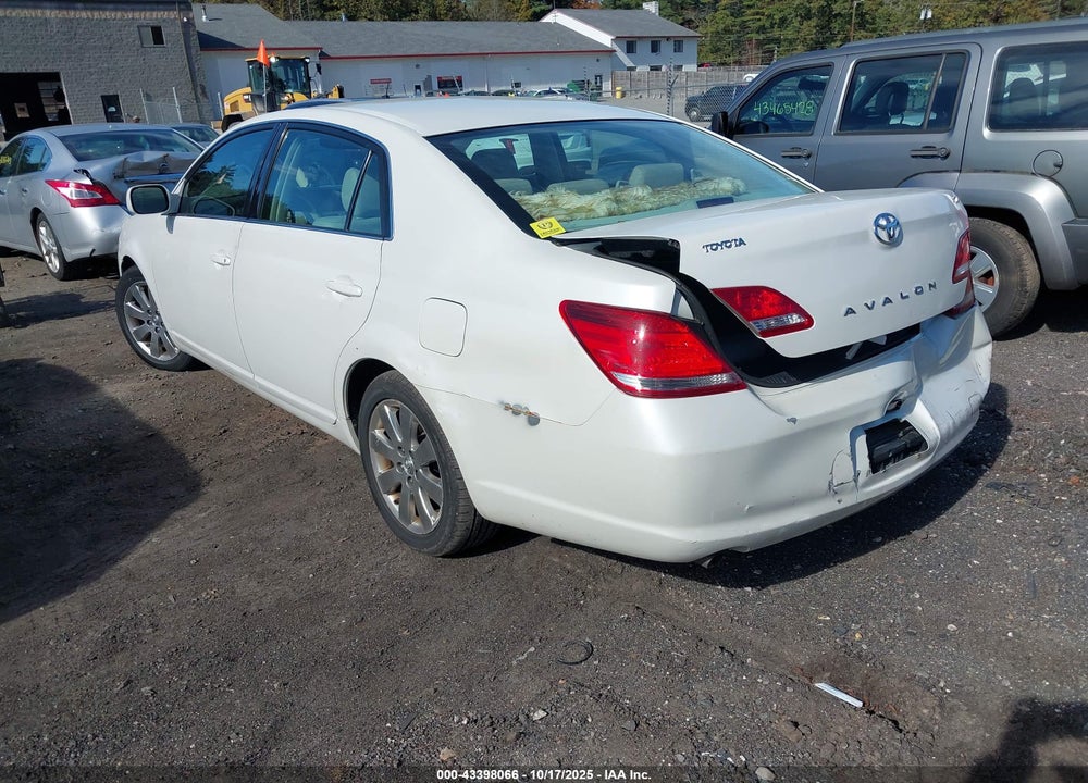2007 TOYOTA AVALON XLS VIN: 4T1BK36B37U243037