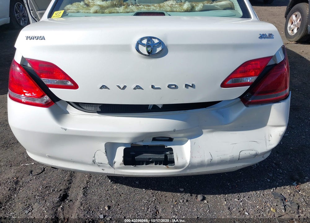 2007 TOYOTA AVALON XLS VIN: 4T1BK36B37U243037