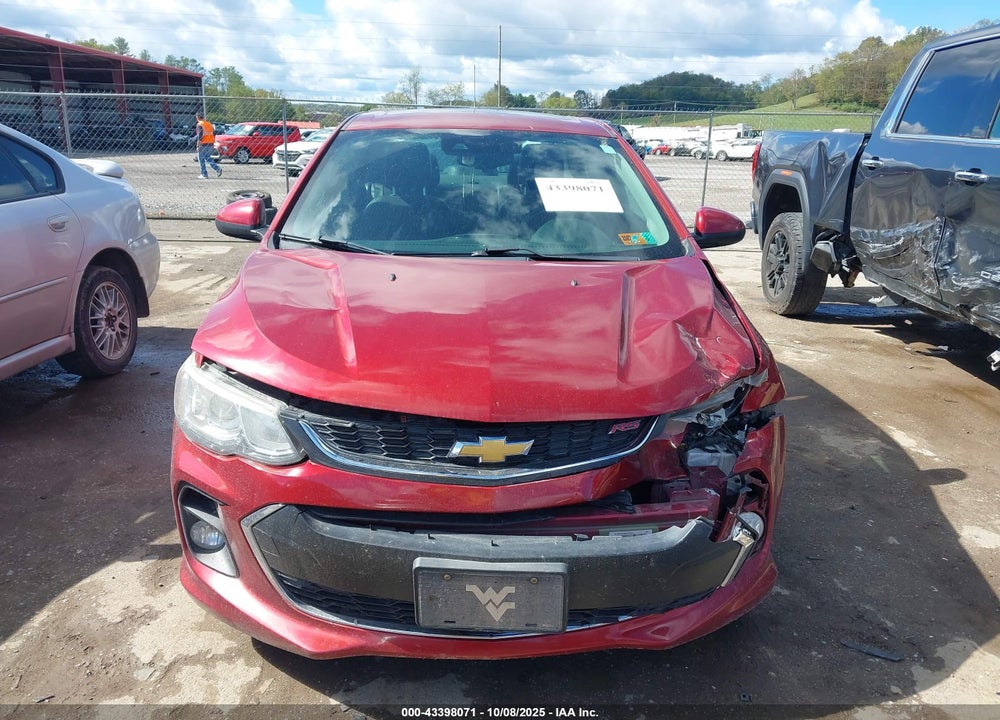 2017 CHEVROLET SONIC PREMIER AUTO VIN: 1G1JF5SB1H4118733