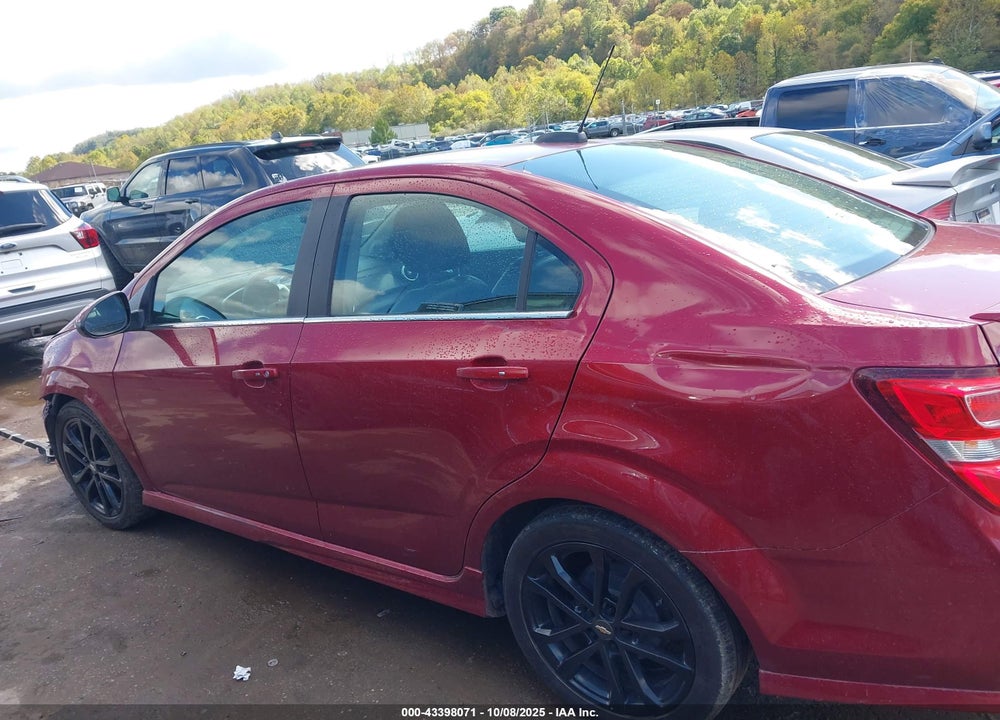 2017 CHEVROLET SONIC PREMIER AUTO VIN: 1G1JF5SB1H4118733