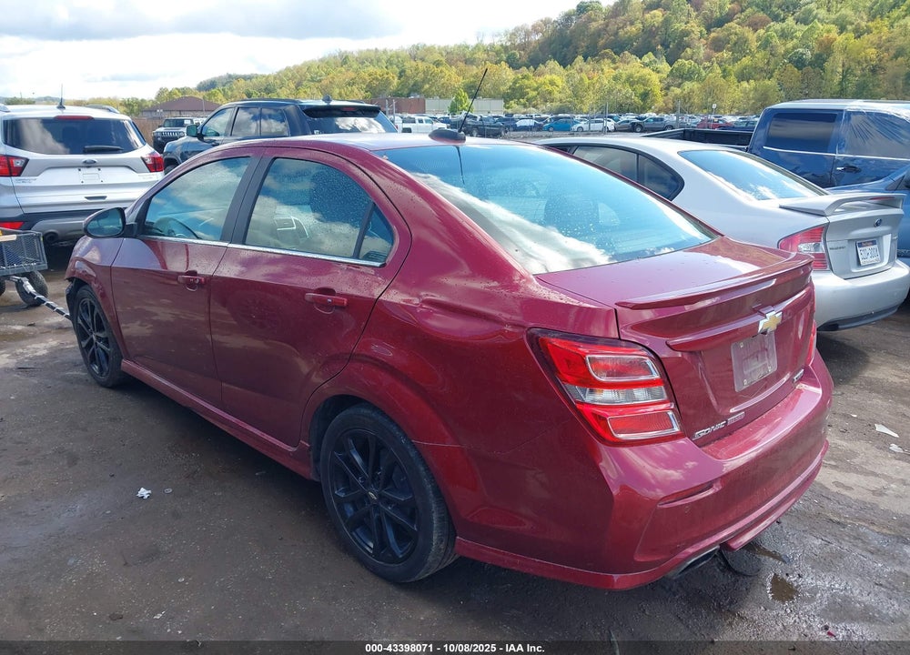 2017 CHEVROLET SONIC PREMIER AUTO VIN: 1G1JF5SB1H4118733