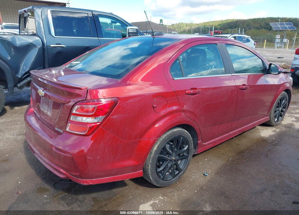 2017 CHEVROLET SONIC PREMIER AUTO VIN: 1G1JF5SB1H4118733